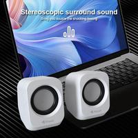 Gambar KISONLI A110 Speaker Portable Mini Wired USB 2.0 Desktop Stereo Bass Powerfull Plug & Play Komputer PC Laptop dari Kisonli Kab. Tangerang 3 Tokopedia