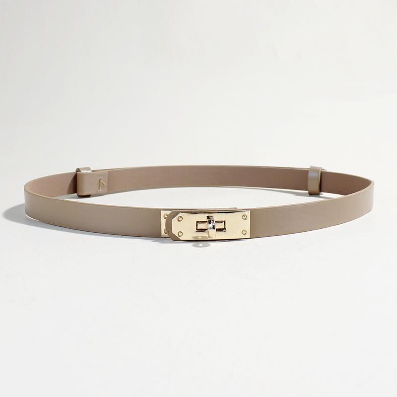 Product Introduction of New waist lock, narrow belt, long shirt and skirt decoration, elastic and adjustable small belt. 25