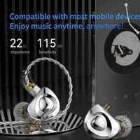 Gambar TRN MT4 10mm Dynamic Driver In Ear Monitor Earphone With Microphone - Black dari CSI-ZONE Kota Tangerang Selatan 4 Tokopedia