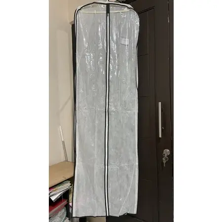 cover gaun panjang 150cm dan 200cm