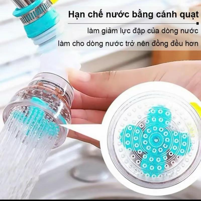 Vòi Lọc Nước  Rửa Bát Tăng Áp Xoay 360 Độ Có Thể Kéo Dài Chống Bắn 3