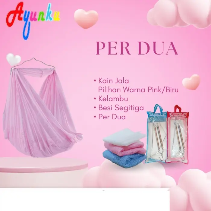 Ayunan Bayi AYUKU Set PER Jumbo, Dua, Tiga, Lima - 1 paket perlengkapan bayi ayunan  cable Furniture 1