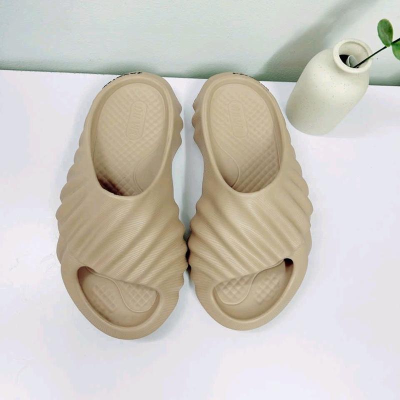 Dép Duwa nam phom bánh mì phi thuyền xoắn ốc unisex chât liệu eva nhẹ êm chân . 3