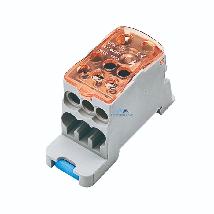 Gambar KOTAK DISTRIBUSI TERMINAL MULTI IN 1 / JUNCTION BOX DIN RAIL UKK-160 dari ELECTRICAL HOME Kota Surabaya 2 Tokopedia