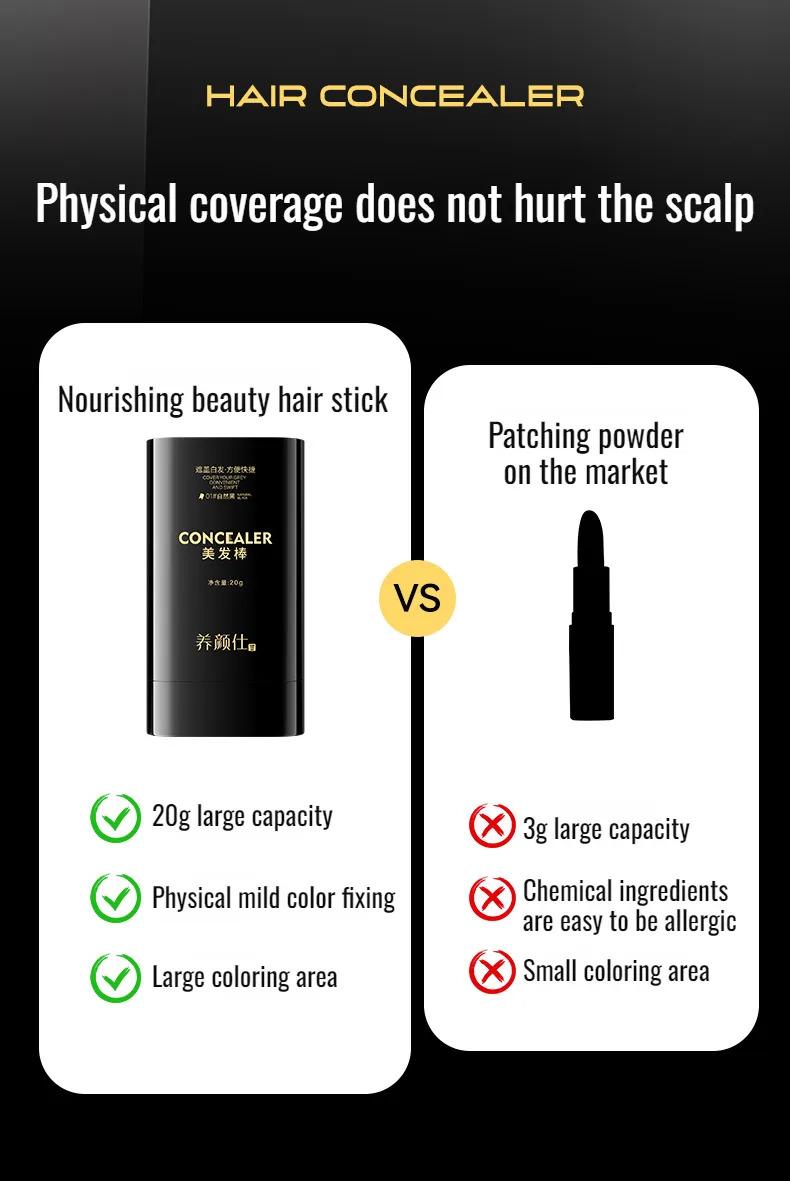 Product Introduction of Original product,Premium Plant-Based Hair Dye Stick & Comb,Instant Gray Hair Coverage with a Disposable, No-Wash, Waterproof, and Sweat-Proof Design for a Radiant Look 11