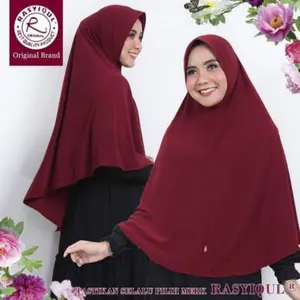 Original Jilbab Rasyiqul/Wilda size XXL hijab syari adem