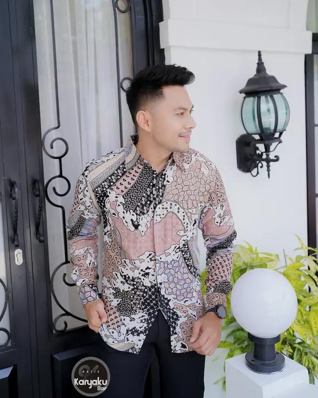 COUPLE GAMIS BATIK MODERN GAMIS PREMIUM COUPLE GAMIS BATIK KONDANGAN KEMEJA BATIK KATUN 5