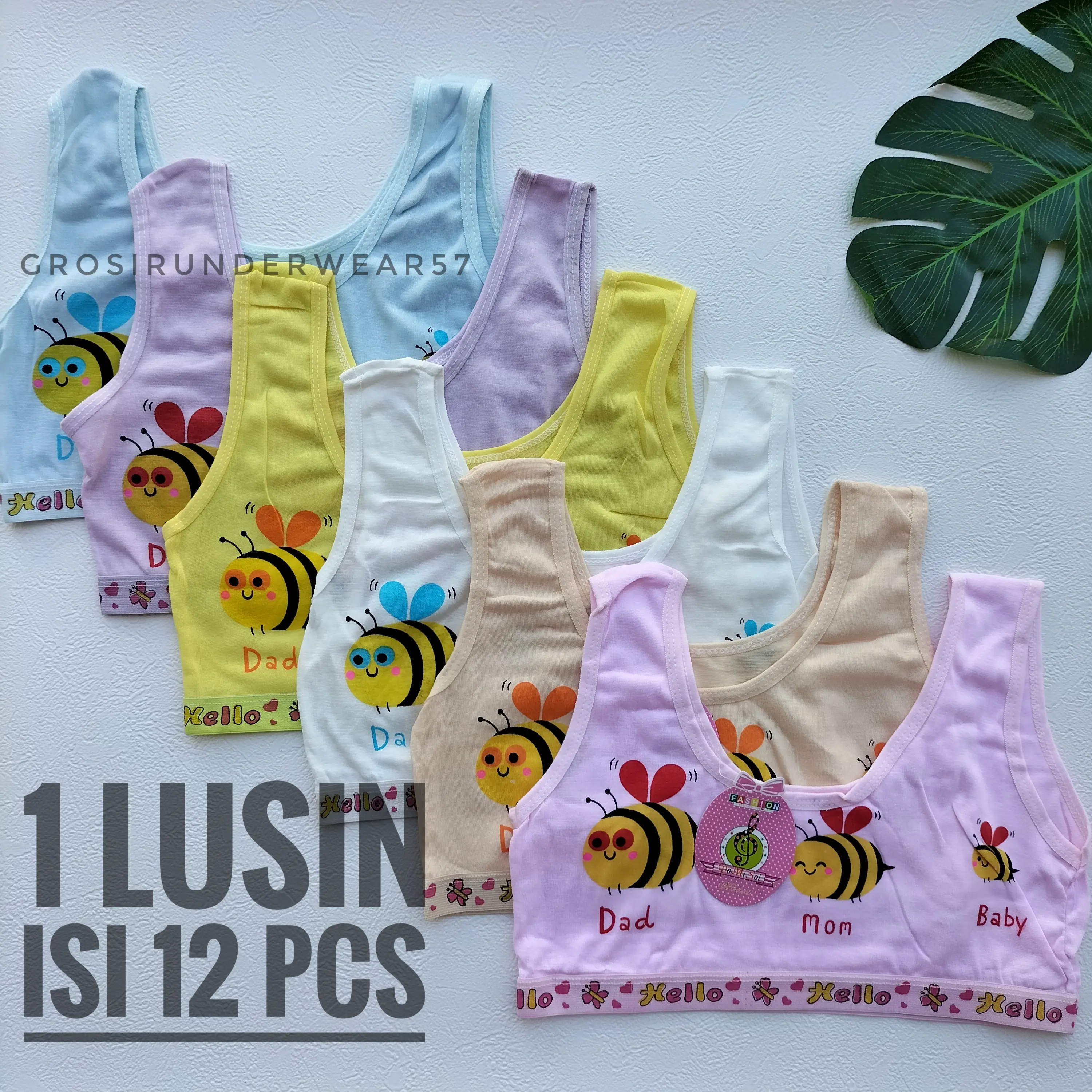 PROMO PAKET HEMAT 12 PCS Bra Mini Remaja Miniset Anak SD SMP