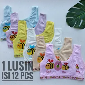 PROMO PAKET HEMAT 12 PCS Bra Mini Remaja Miniset Anak SD SMP Fashion