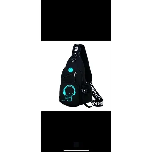 {Fashion bags} Túi đeo trước ngực, túi bao tử Cậu bé phản quang 1