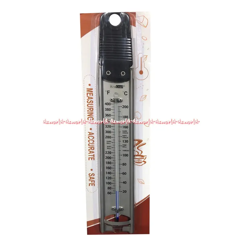 Krischef Candy Canning Jelly Deepfry Food Thermometer Alat Pengukur Suhu Makanan Kris Chef Termometer Termo Meter 3