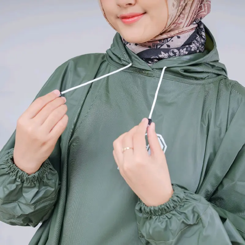 Jas Hujan Ponco Kelelawar Raincoat Batman Bahan Pvc 0,25 By HENDZ 2