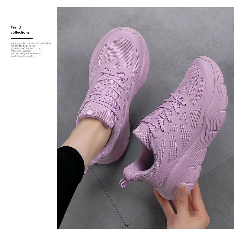 Giày thể thao Xianlong nữ màu tím, siêu nhẹ siêu êm, đi bộ, chạy bộ, bóng chuyền, nhảy Sneaker Sport giay chay
