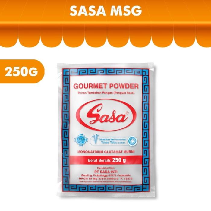 Gambar SASA MSG Kemasan 250 gram - - dari Sasa Melezatkan Kota Administrasi Jakarta Timur Tokopedia