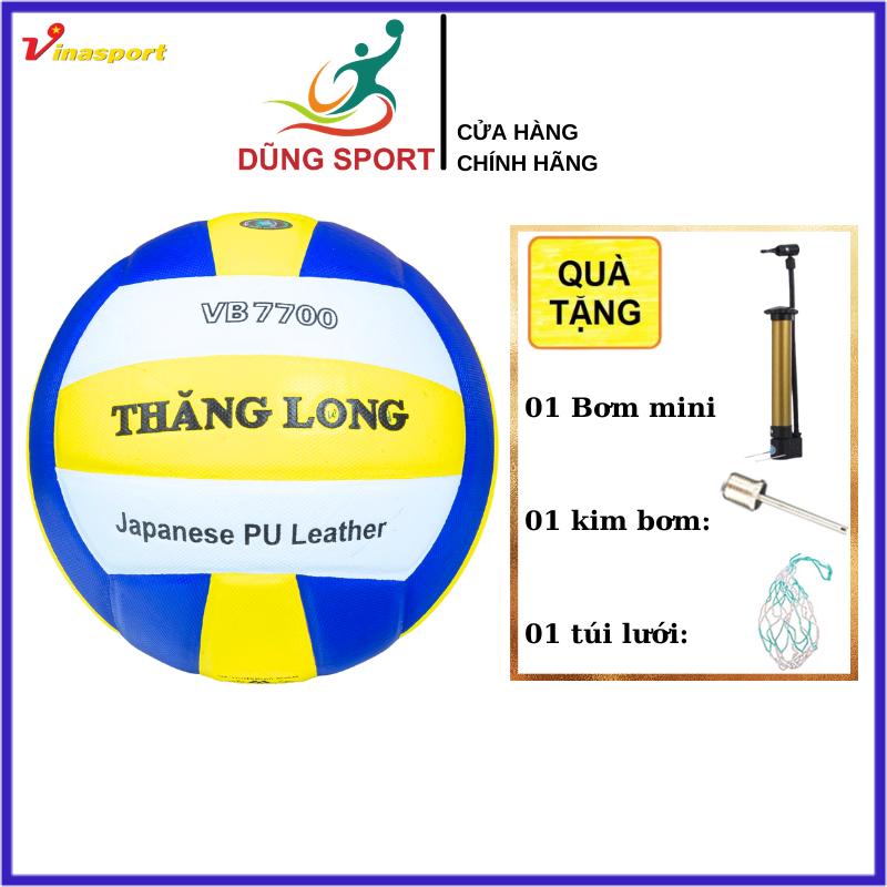 Bóng Chuyền Thăng Long Dragon Master Da PU VB 7700 VB 7400 VB 7000 - Tặng Bơm Mini Túi Lưới và Kim Bơm Bóng