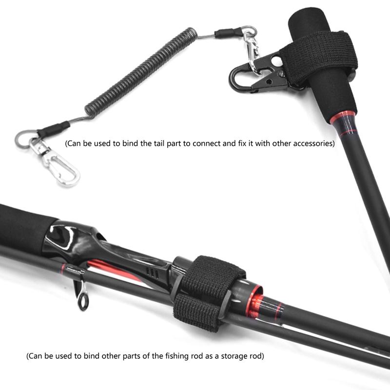 Product Introduction of Safe Lanyard Coiled Lanyard Fishing Lanyard for Fishing Rod and Fly Fishing Net 49