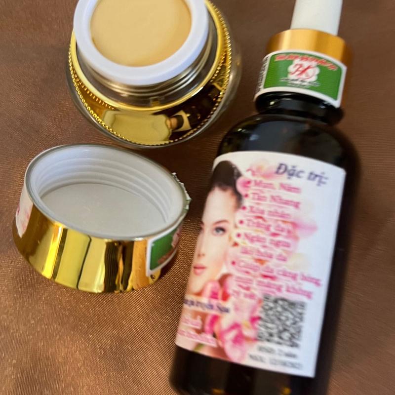1 combo hổ trợ giảm nám dành cho da mỏng  Da nhạy cảm 1