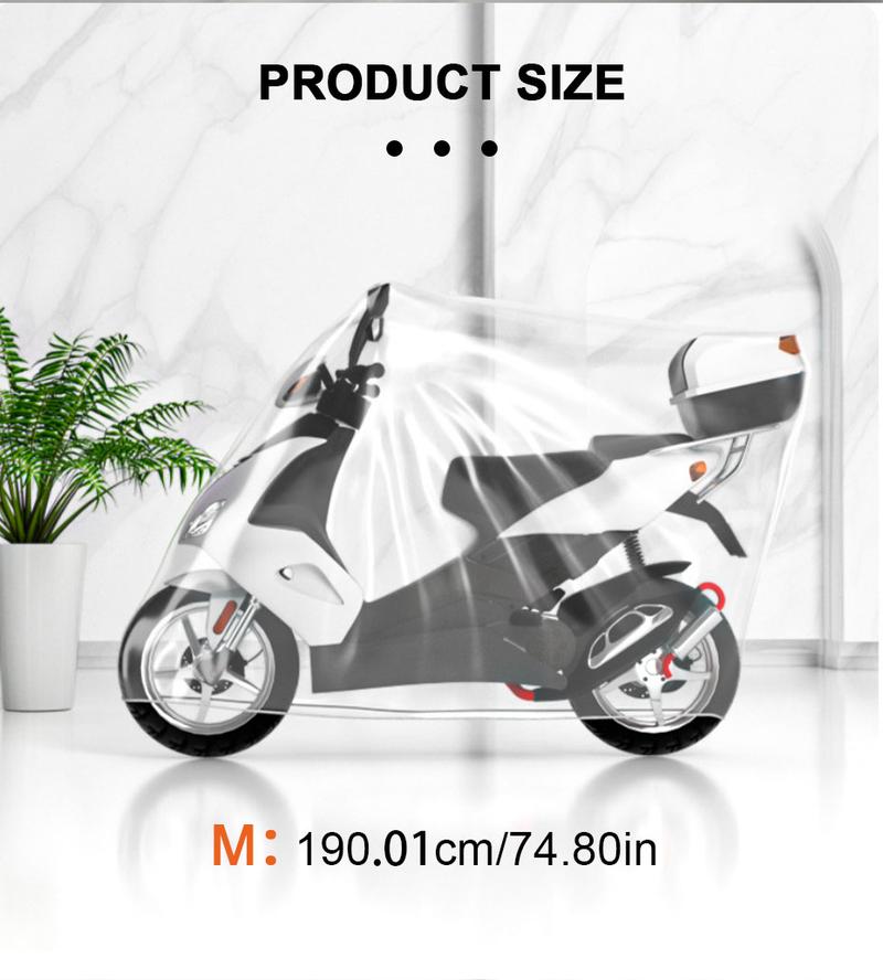 Product Introduction of Vỏ xe máy, nhựa dày trong suốt, chống thấm nước và chống bụi, có nắp đậy 34