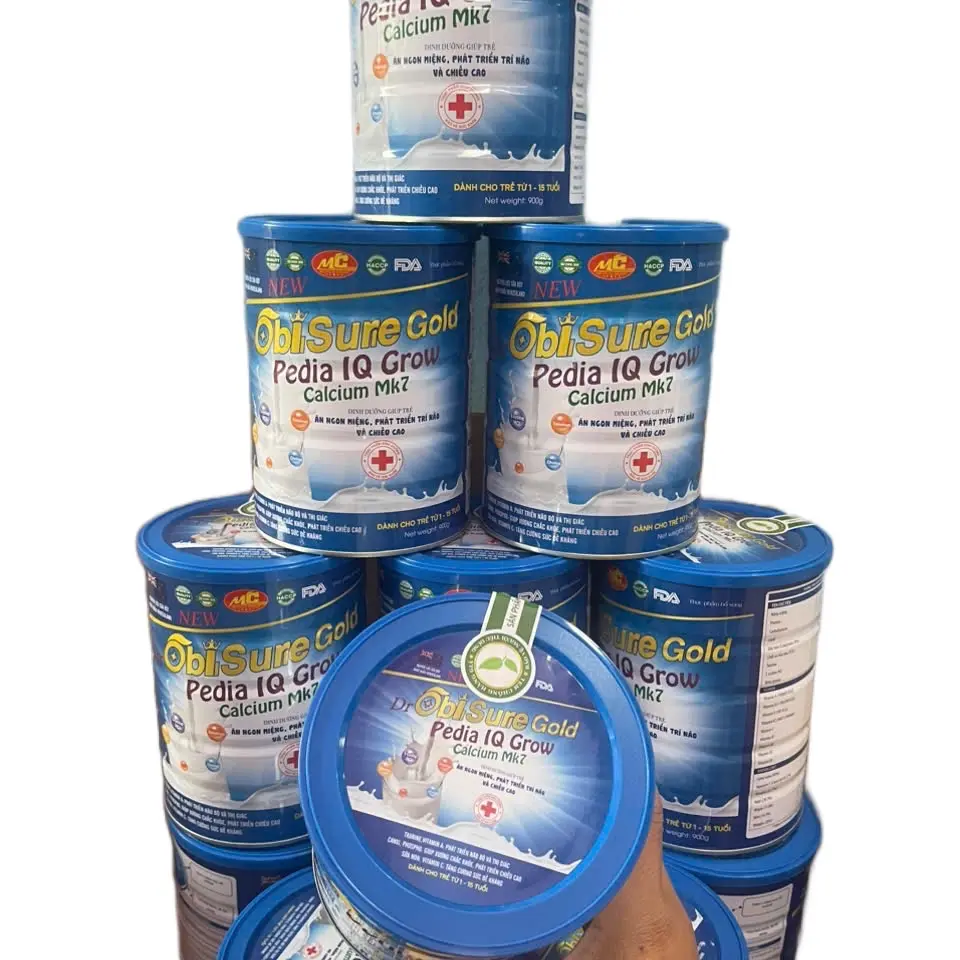 Sữa obisure gold pedia Iq calcium mk7 , chắc khoẻ xương, tăng sức đề kháng bổ sung dinh dưỡng