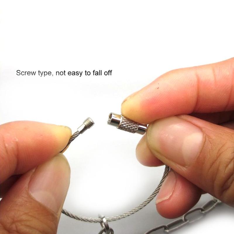 Product Introduction of gootrades 4 Size Safe Stainless Steel Parrot Foot Chain Ankle Foot Ring Bird's Foot Ring Anklet Stand Chain 17