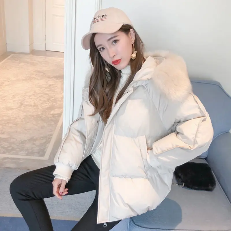 [NEW] Áo Khoác Phao LÓT LÔNG Nón Tháo Rời Được Thời Trang Mùa Đông Cực ẤM Nữ Jacket Women Top