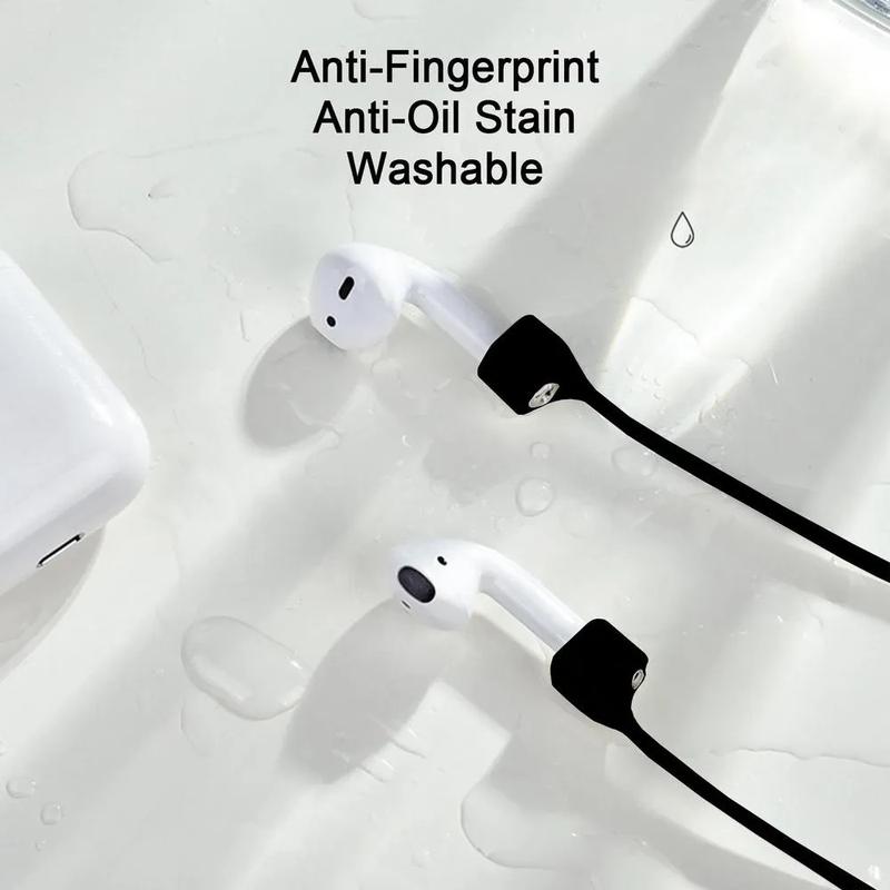Product Introduction of 1pc For AirPods Silicone Anti-lost Neck Strap Wireless Earphone String Rope Headphone Cord Earphone Accessories Bluetooth Cable 19