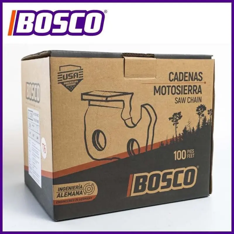 Xích cưa BOSCO Cải Tiến Mẫu Mới Chân Vuông 3 - 30/42/36/32/48 Mắt 8