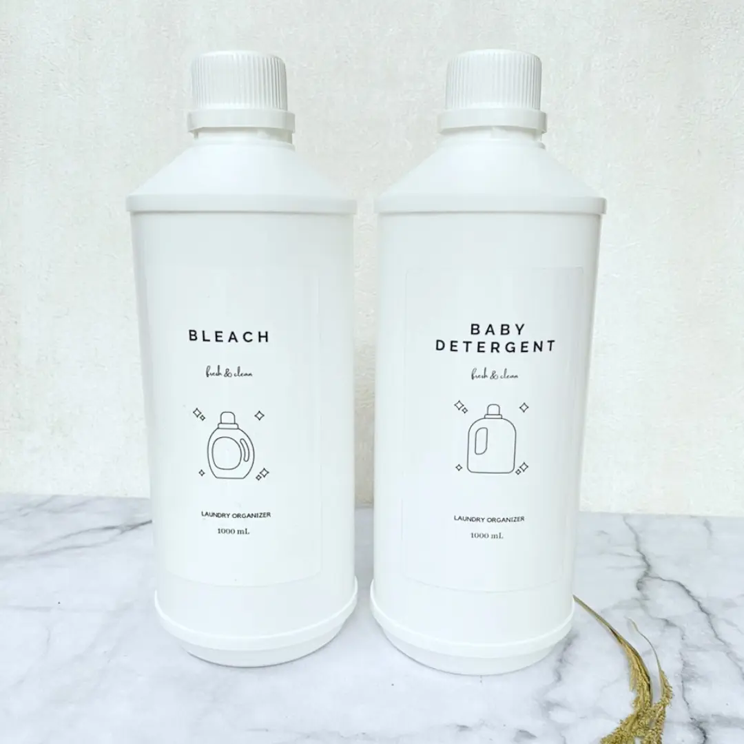 Refill BOTOL 1 LITER Sabun Minimalis Aesthetic Laundry Minimalis 1 Liter - Stiker Gambar Cleaning Liquid Cleaning Liquid