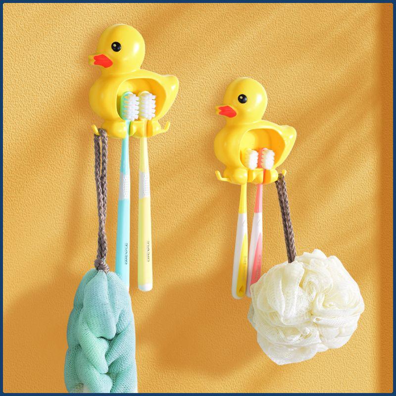 Product Introduction of Giá Để Bàn Chải Đánh Răng, Thiết Kế Hoạt Hình, Treo Tường, Gia Dụng, Không Đục Lỗ, Móc Phòng Tắm, Giá Để Bàn Chải Đánh Răng, Bộ Giá Đỡ 6