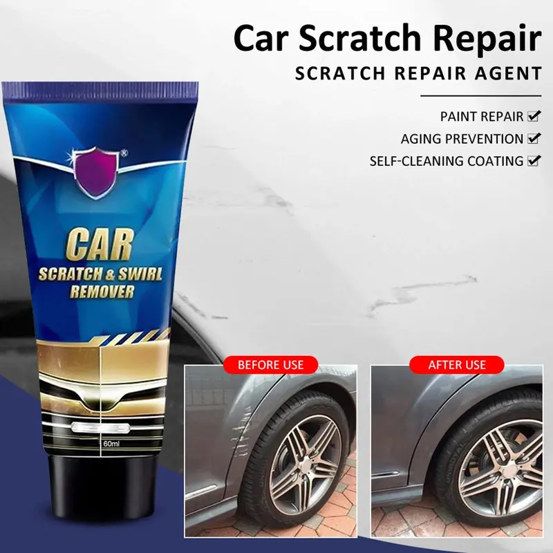 Kem Loại Bỏ Vết Xước Xe Hơi, Phục Hồi Vết Xước Tự Động, Sơn Đánh Bóng Và Phục Hồi Hiệu Quả, Hợp Chất Chà, Phụ Kiện Tạo Kiểu Xe Hơi 5