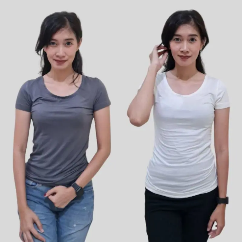 HEMA -  kaos wanita lengan pendek branded ekspor
