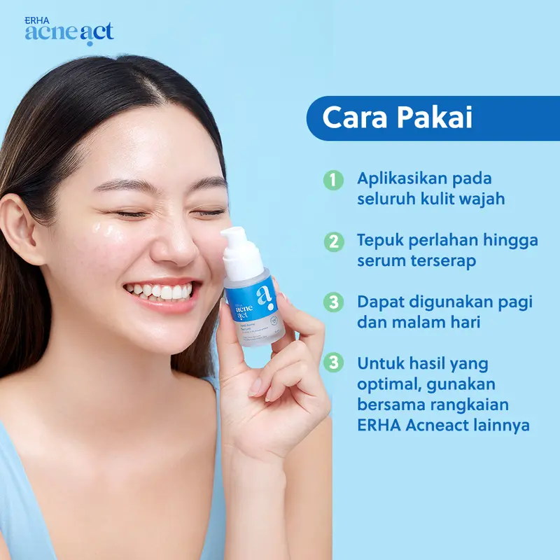 ERHA AcneAct Anti Acne Serum 30ml - Serum Kulit Berminyak 4