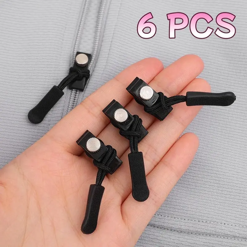 COD Setelan Reparasi ritsleting bagasi, mantel, pakaian, sepatu, dan sepatu bot yang dapat dilepas, kepala ritsleting kunci rantai bit pengganti bebas alat rumah tangga Additional Accessories jaket tali 0