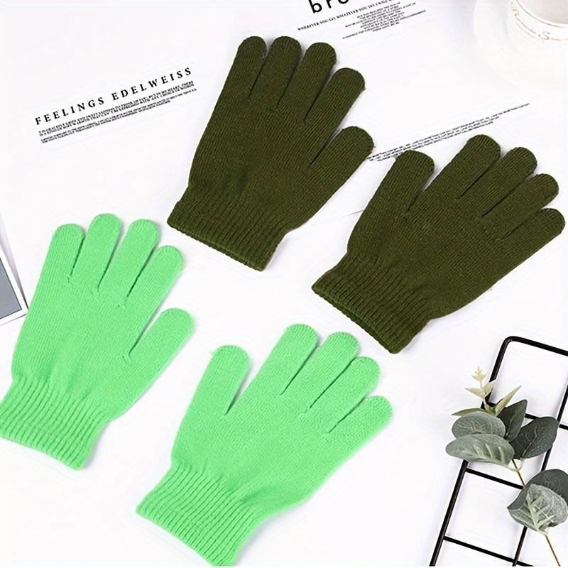 1 Pair of Thermal Gloves - Breathable, Sweat-Absorbent, Outdoor Sports Thermal Gear, Comfortable, Universal Adult Knitted Gloves 5