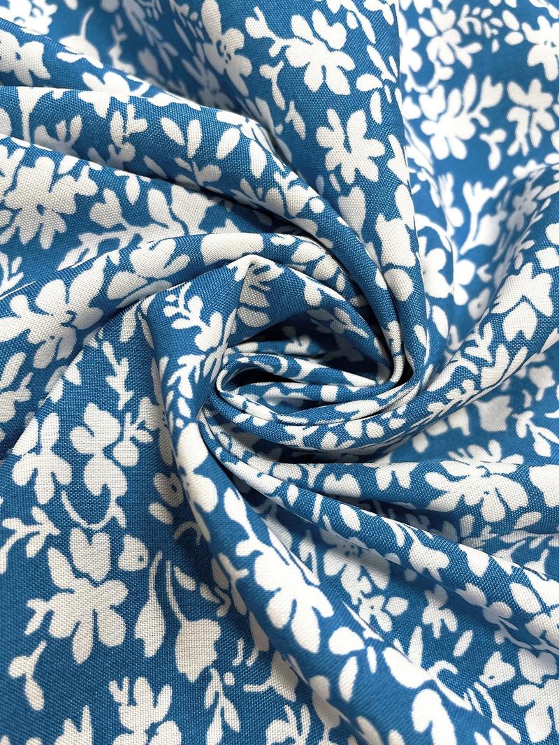 Product Introduction of Women's Frenchy Style Ditsy Floral Print Ruched Split Thigh Milkmaid Dress, Boho Curvy Holiday Outfits 2024 Puff Sleeve Square Neck Midi A Line Sundress for Women, Dresses for Women, Summer Outfits 2024, Lady Dresses for Summer 6