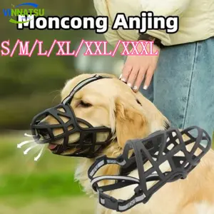 Vinnatsu Penutup Mulut Anjing Dog Muzzle Brongsong Brungus Anjing | Anti Bark Bite Anti Gigit Anjing | Brangus Anjing Anti Bark Bite