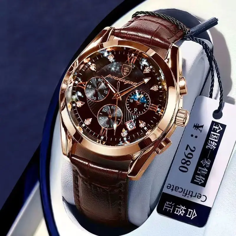 Đồng Hồ Nam, Cơ Tự Động, Không Thấm Nước, Dạ Quang, Có Lịch, Thời Trang Hợp Xu hướng Thích Hợp Cho Học Sinh Nam, Đồng Hồ Đeo Thắt Lưng Watch Đeo Tay