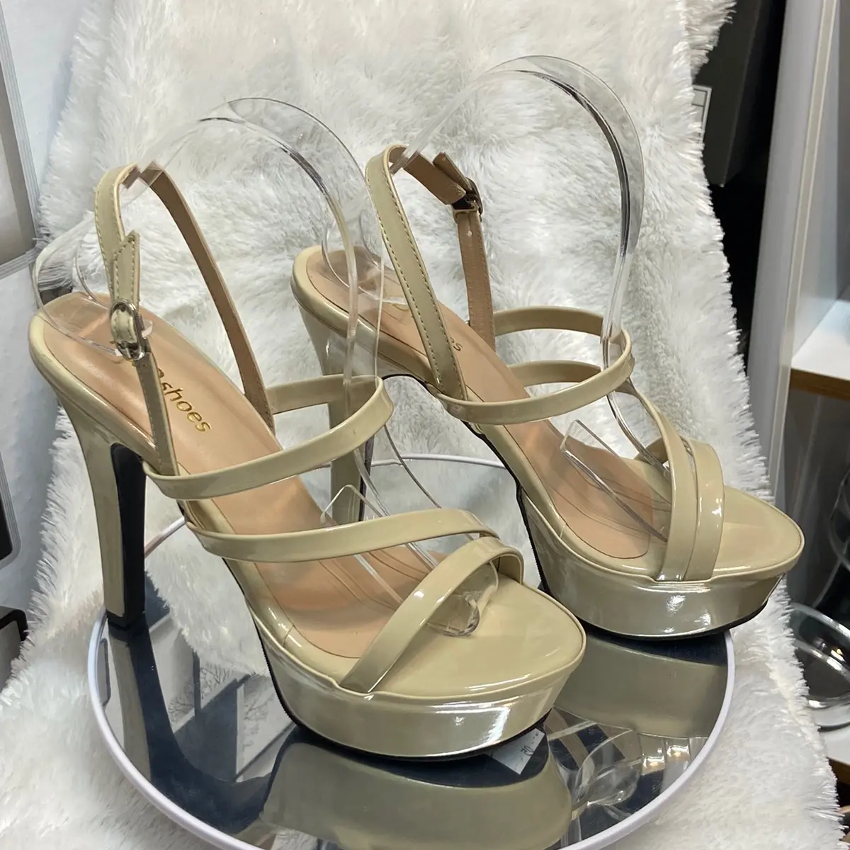 12 Valverde hells 12 cm Hak Sangat Tinggi (di atas 8 cm) Sandal