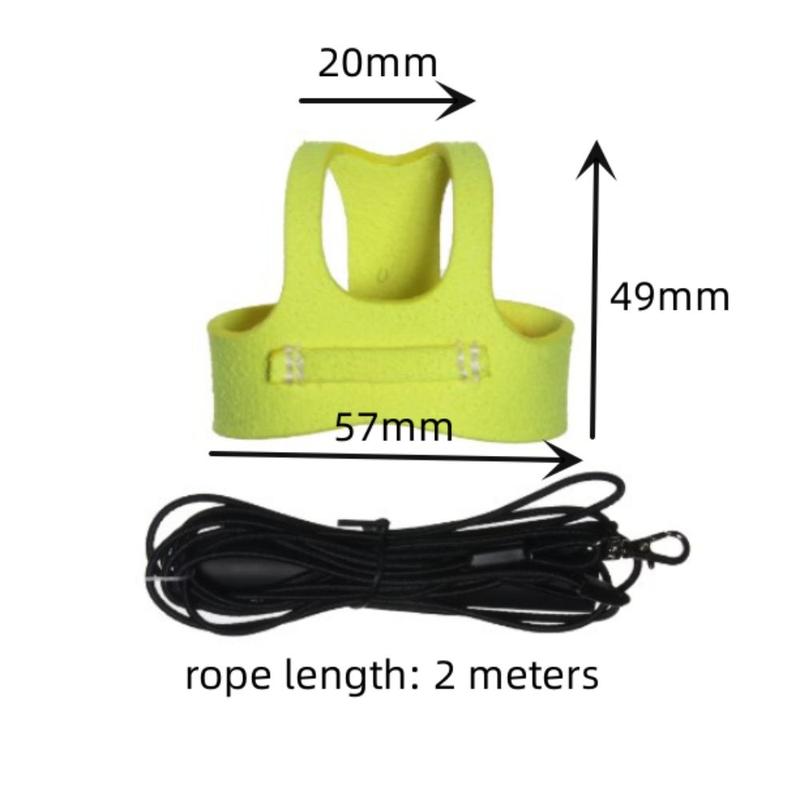 Product Introduction of Training Anti-Bite Bird Flight Harness Vest with Rope and Handle Outdoor Activities Bird Flying Clothes Leash Parrot 17