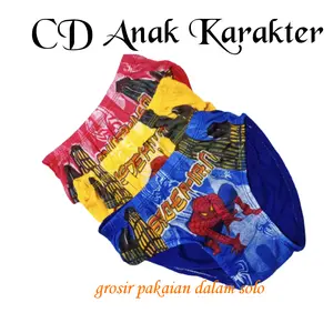 6pcs CELANA DALAM CD ANAK LAKI LAKI KARAKTER