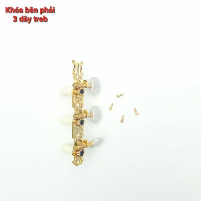 Bộ Khoá đàn guitar Classic cao cấp (2 bên, đầy đủ ốc vít) 8