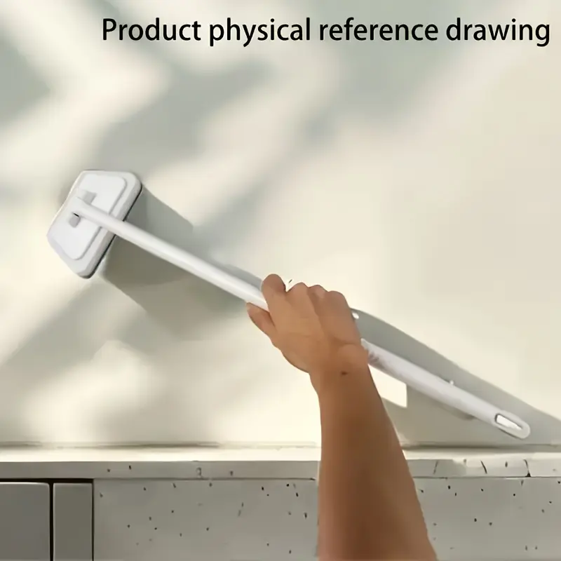 Long Handle Bathroom Cleaning Brush Set - Detachable & Replaceable Heads, Multi-Pack 1+1/1+2/1+3, Plastic, for Tiles & Floor, Shower Squeegee Accessories 1