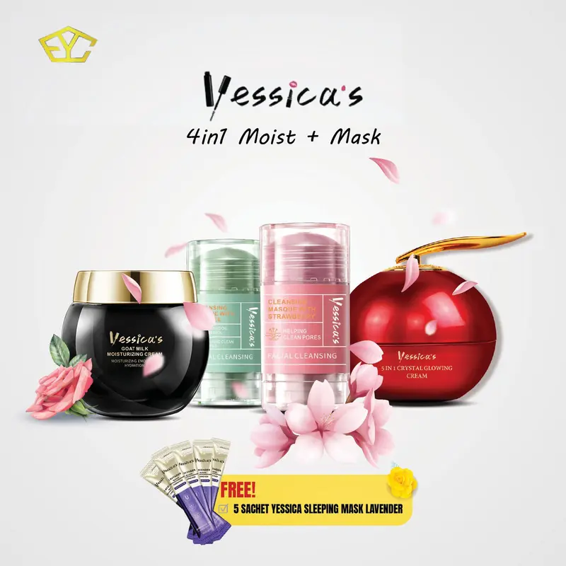FYC - Bundling 4IN1, 5IN1 Skincare & 6IN1 Yessica's Moist & Mask 3