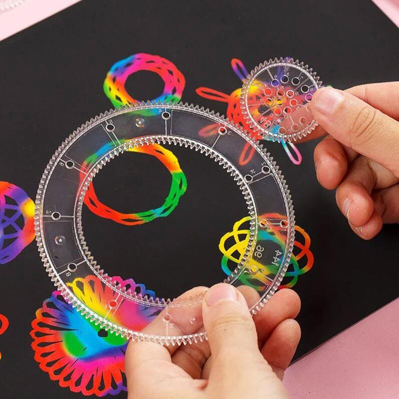 Rainbow Art Scratch Paper Set, 1 Set Scratch Notebook Art and Craft Supply, Birthday Toy Gift Activity Painting Craft Kit 3