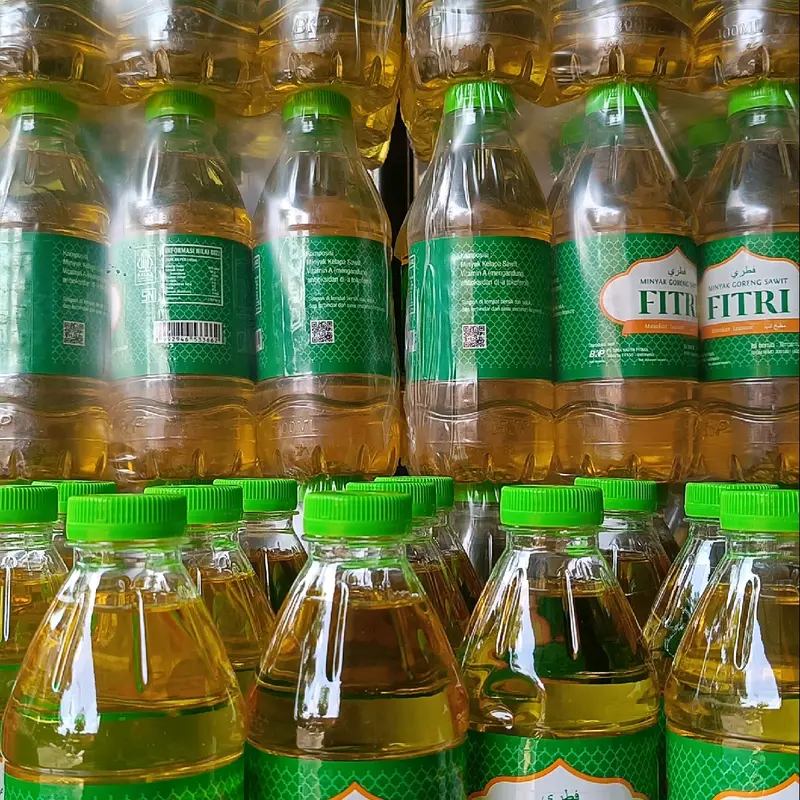 minyak goreng fitri 400ml Botol 4