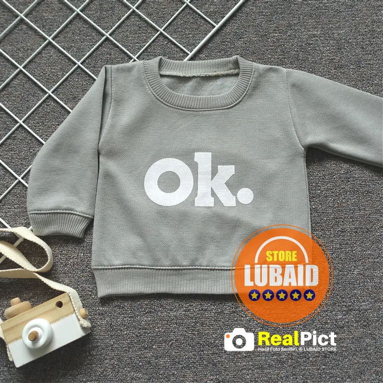 [SJK-RF12] LUBAID STORE, Setelan Sweater Fleece Anak 1 - 2 Tahun, Jaket Bayi RED FOREST OK, Outfit Hangat Lengan Panjang Balita Laki-Laki dan Perempuan, Motif Cewek Cowok, Anti Dingin untuk Musim Hujan, Termurah Terlaris Original, Lembut Adem Berkualitas 6