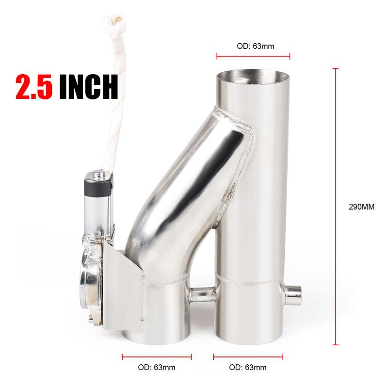 Product Introduction of Điều Khiển Điện Tử Bằng Thép Không Gỉ, Ống Xả Van Đôi, Sửa Đổi Ô Tô, Xe Thể Thao Thông Dụng, Thay Đổi Âm Thanh, Điều Khiển Từ Xa, Van Xả Loại Y, Mới Phụ Tùng 4