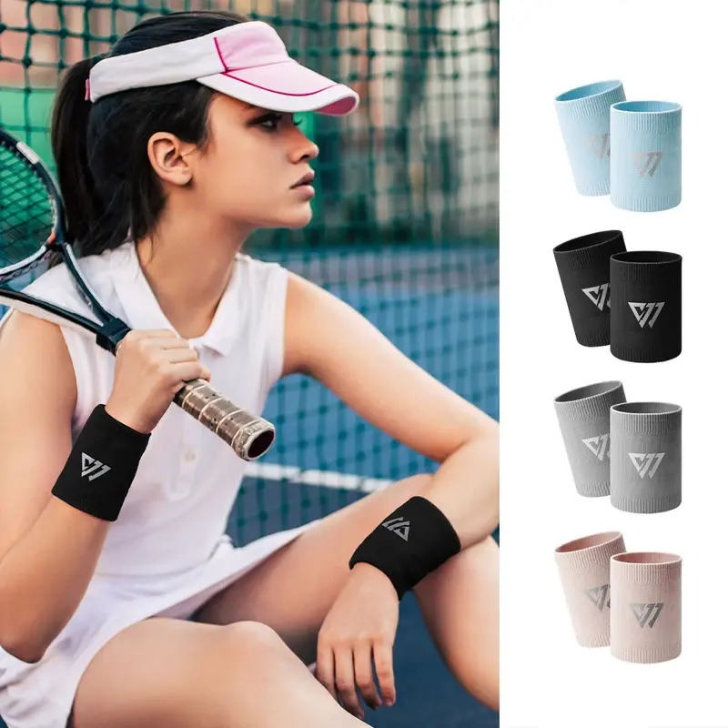 1 pc WRELS Protective Wrist Basketball Fitness Wristband Sport Sweatband Hand Band Wrist Support Tennis Elastic Wristband Wrist 0