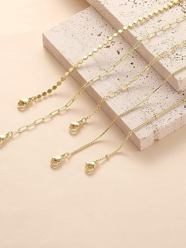 Women's Elegant Minimalist Chain Bracelets, Trendy Exquisite Bracelet, Chic All-match Vintage Jewelry As Gift for Girlfriend 2
