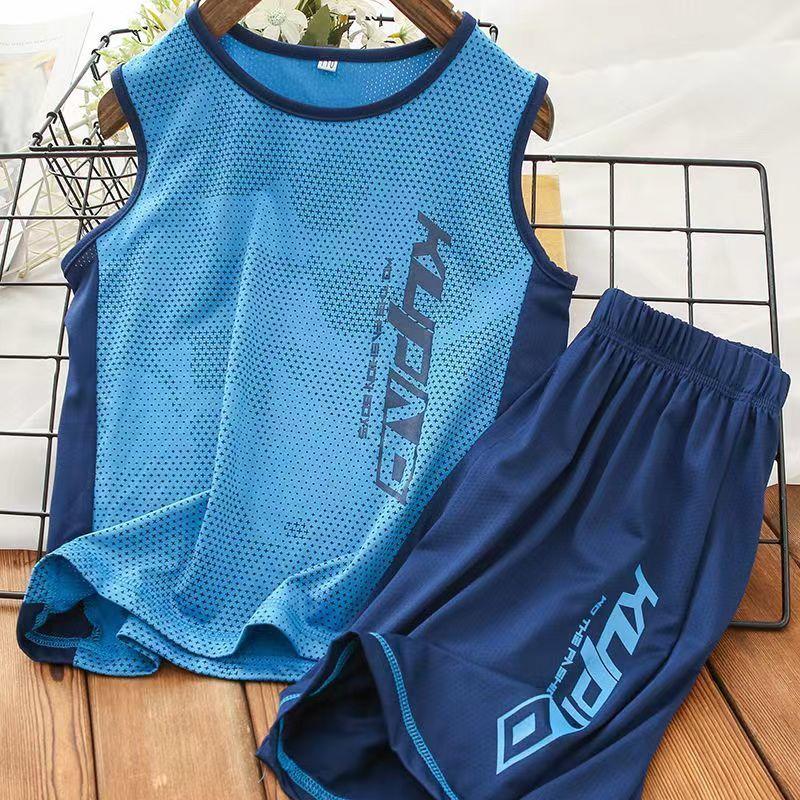 Product Introduction of Bộ Quần Đùi Không Tay Nhanh Khô Mùa Hè, Dành Cho Bé Trai, Đồng Phục Bóng Rổ Thể Thao Trẻ Em, Áo Vest Jersey Mới, Thích Hợp Cho Bé Trai 10 Tuổi, Hợp Xu hướng, Xu Hướng Năm 2025, Có 9568 Người 2